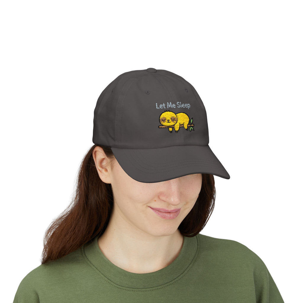 Chill Out” Sloth Dad Hat – Cute Relaxation Cap, Fun Gift for Father’s Day & Everyday Outfits