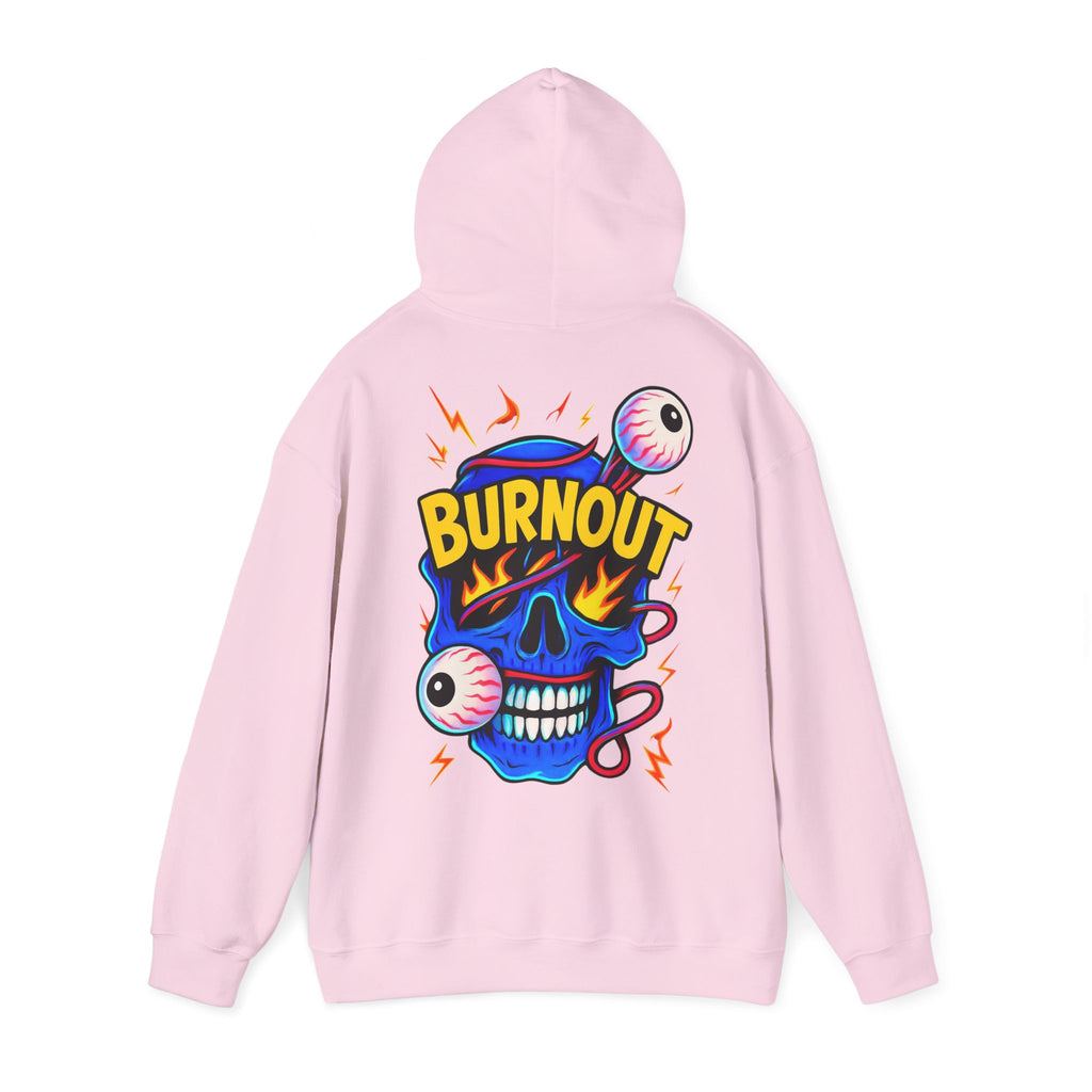 🔥 Oversized Hoodie „Burnout Skull“ – Streetwear mit Eyecatcher-Print