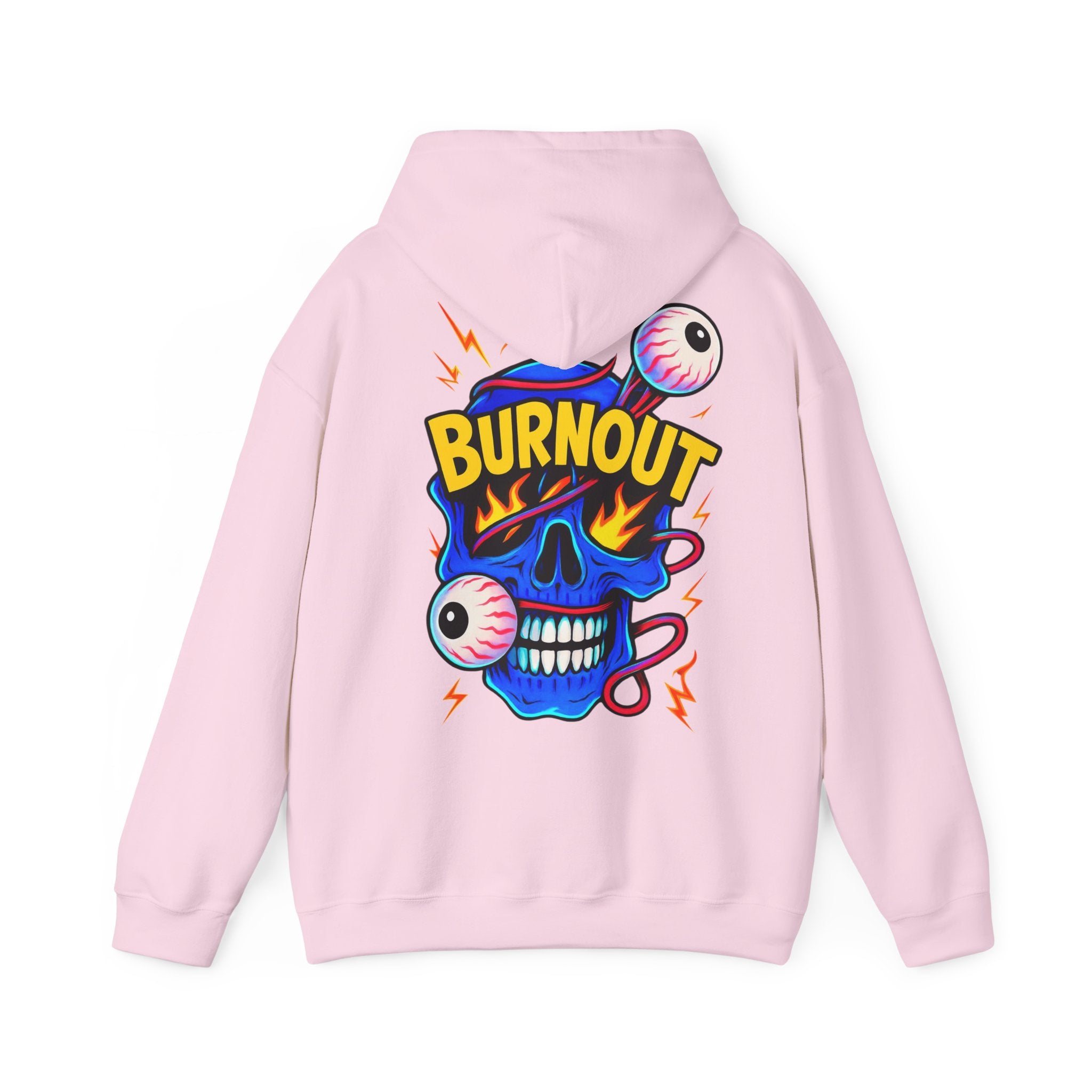 🔥 Oversized Hoodie „Burnout Skull“ – Streetwear mit Eyecatcher-Print