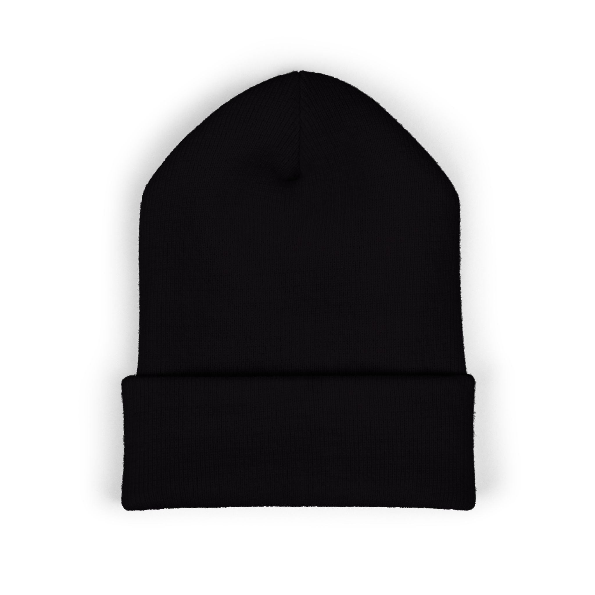 Gestickte Green Snake Logo Beanie – Warme Cuffed Wintermütze in Streetwear-Style