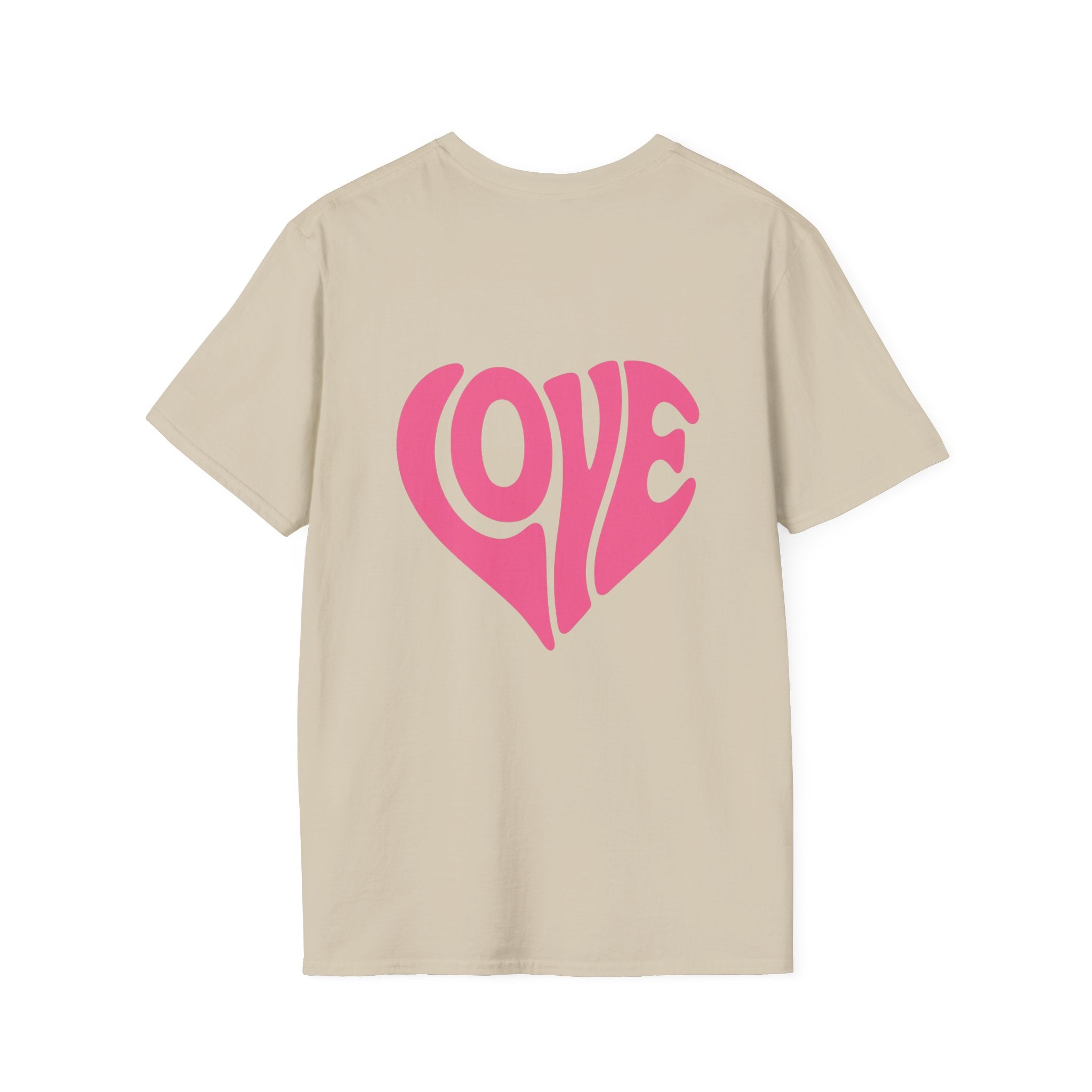Vintage Love T-Shirt – Weiches Unisex Tee mit Herz-Design | Perfekt für Paare & Valentinstag