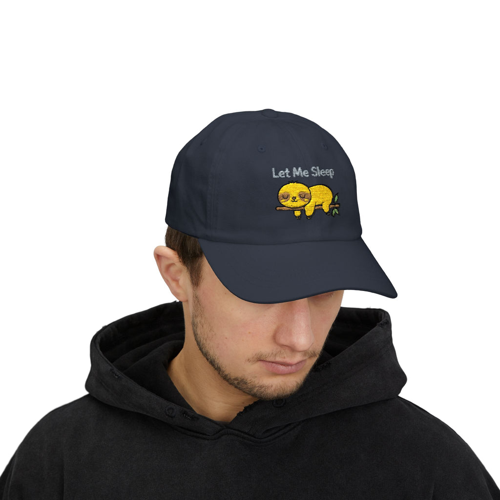 Chill Out” Sloth Dad Hat – Cute Relaxation Cap, Fun Gift for Father’s Day & Everyday Outfits