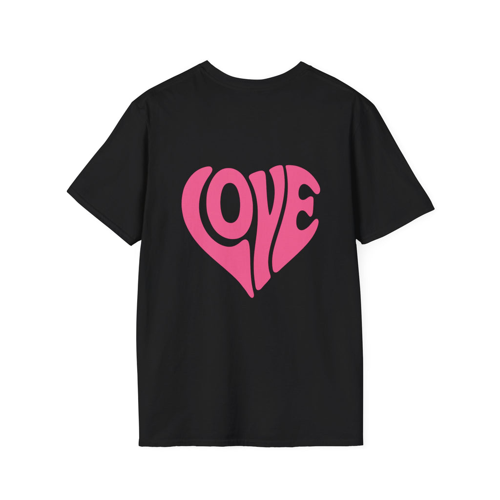 Vintage Love T-Shirt – Weiches Unisex Tee mit Herz-Design | Perfekt für Paare & Valentinstag
