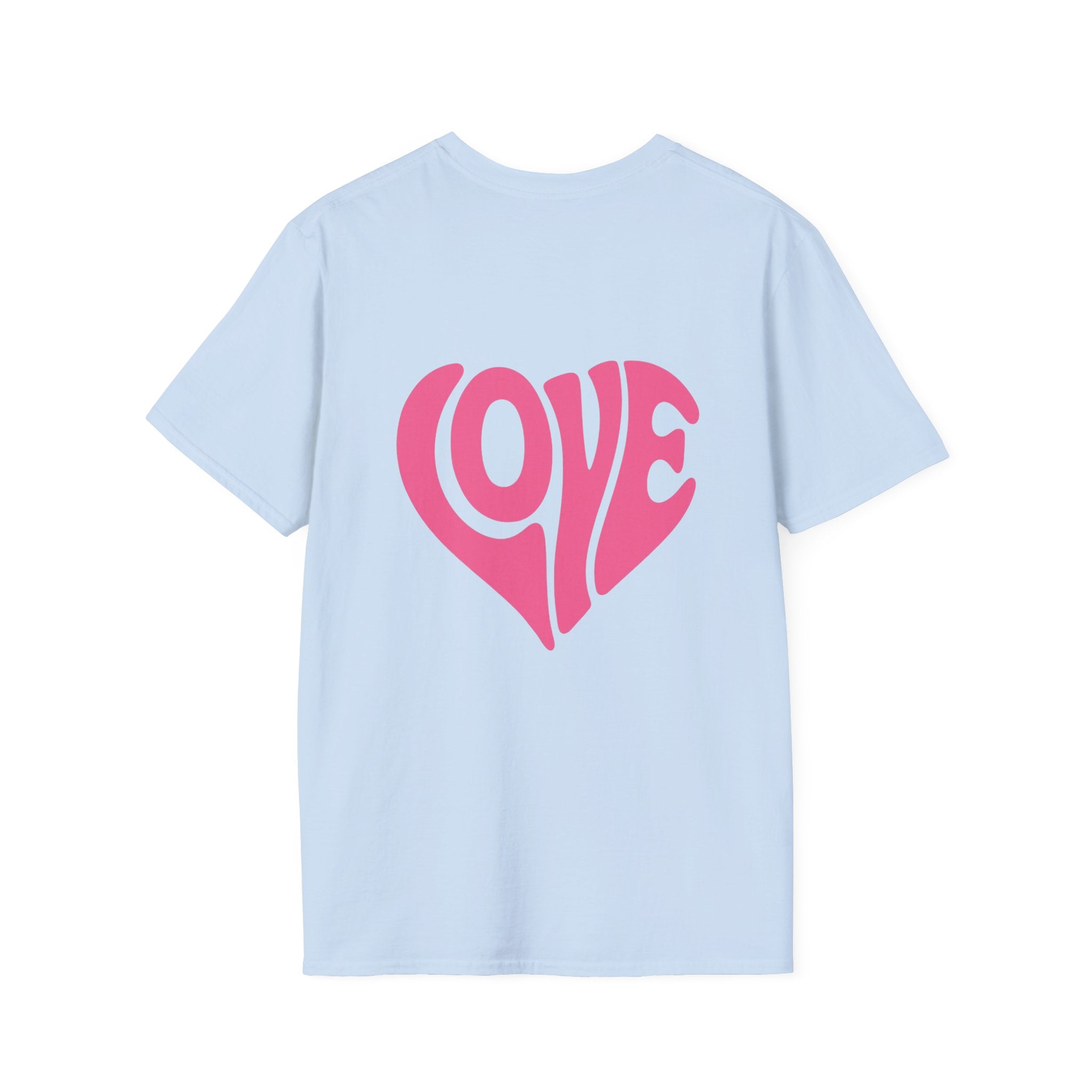 Vintage Love T-Shirt – Weiches Unisex Tee mit Herz-Design | Perfekt für Paare & Valentinstag