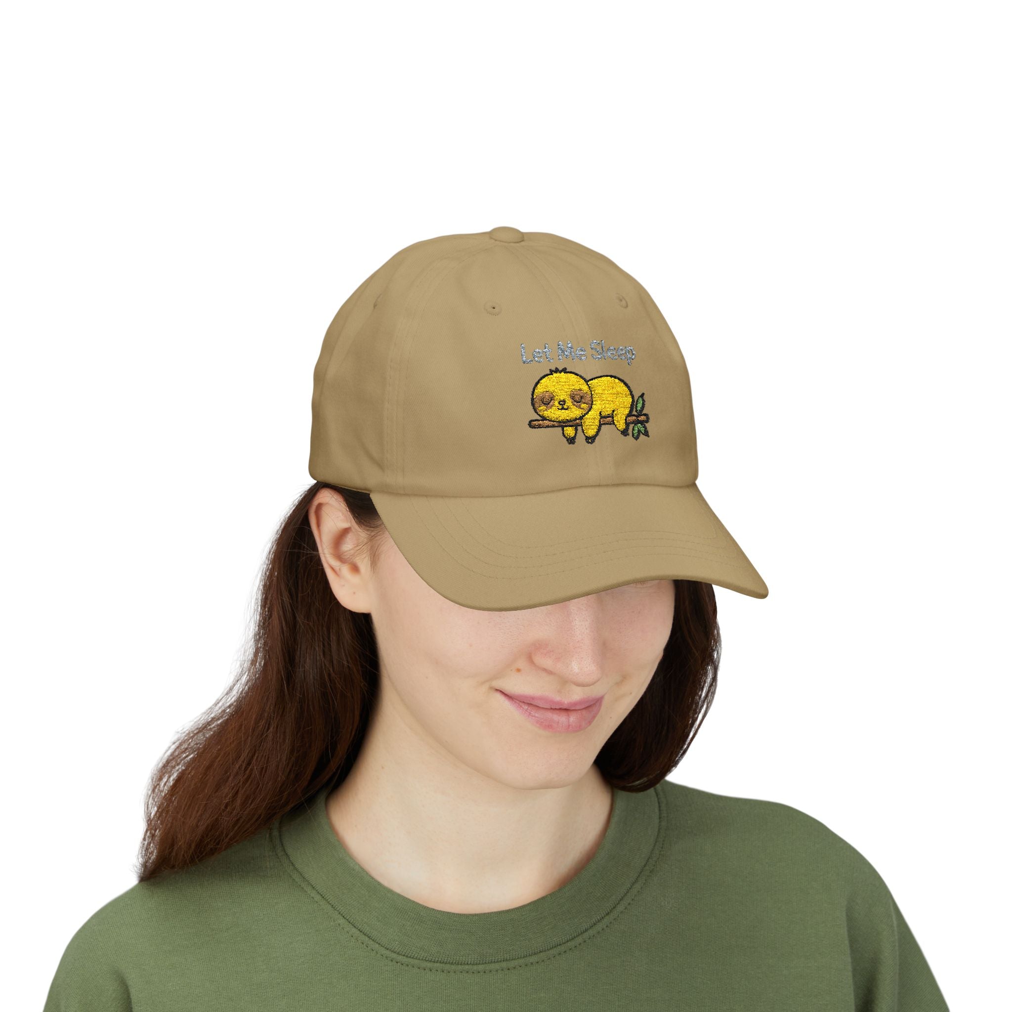Chill Out” Sloth Dad Hat – Cute Relaxation Cap, Fun Gift for Father’s Day & Everyday Outfits