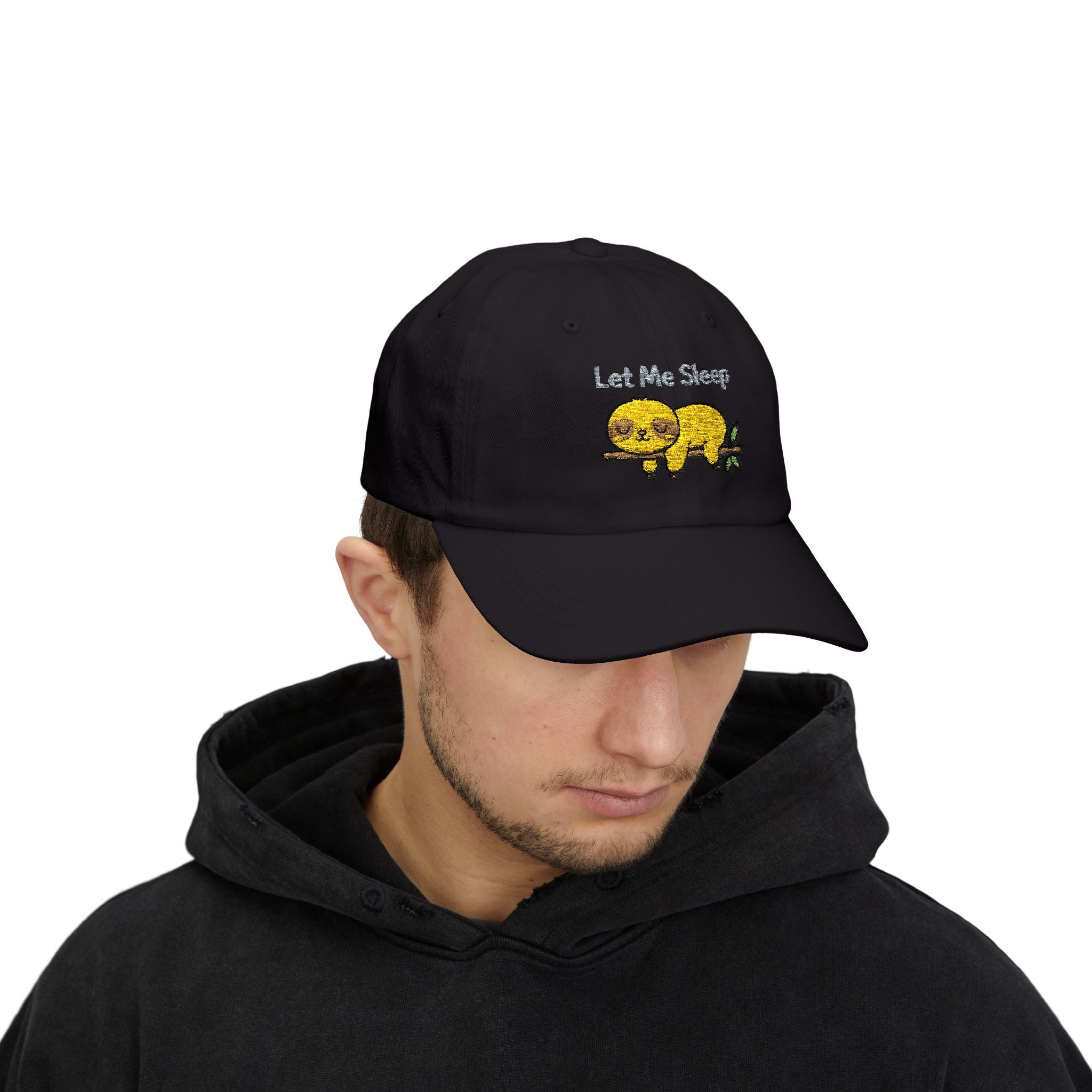 Chill Out” Sloth Dad Hat – Cute Relaxation Cap, Fun Gift for Father’s Day & Everyday Outfits