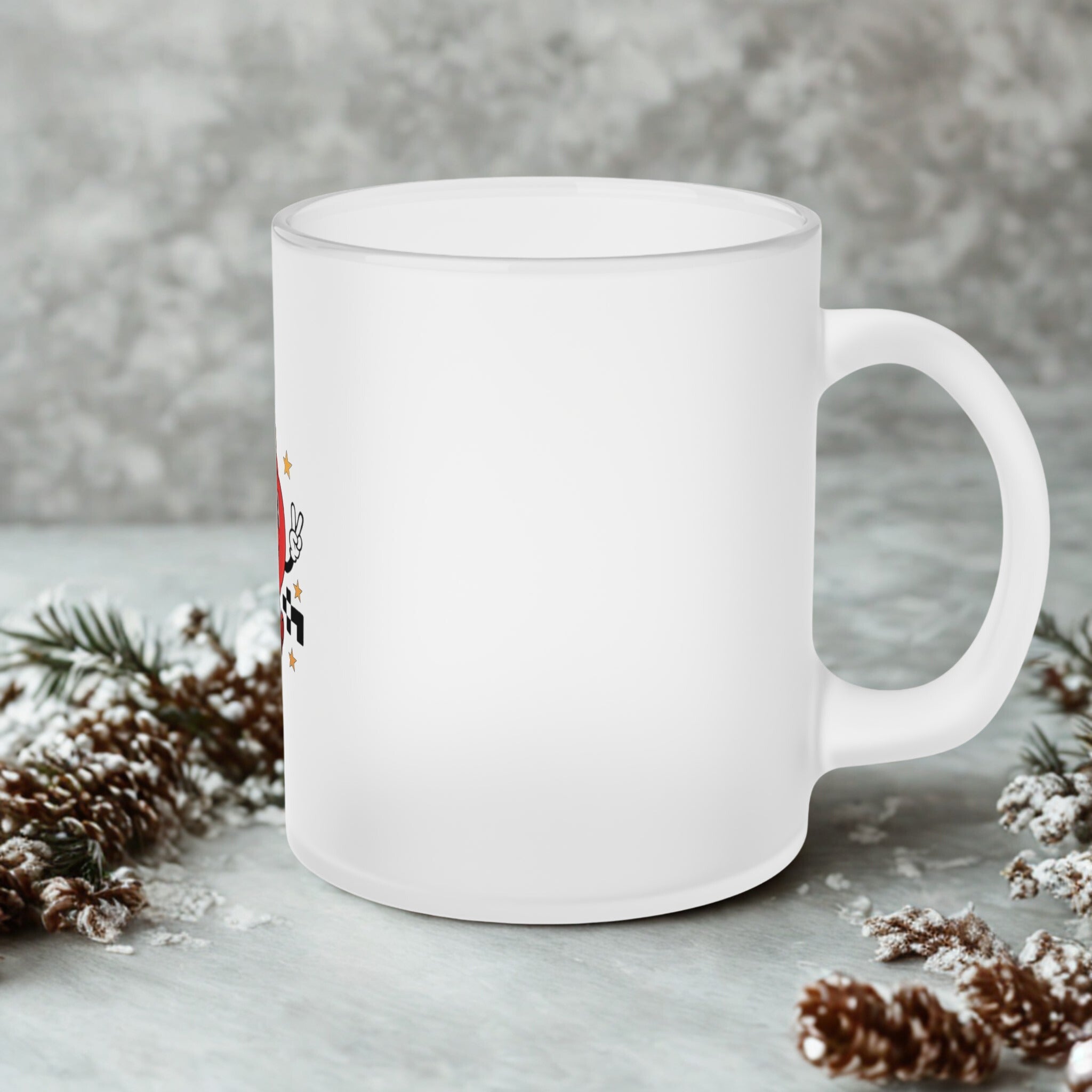 Weihnachtskugel Tasse – Perfekt für Kakao & Glühwein - HappymodernDesigns 
